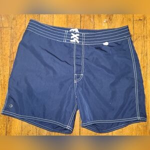 Ralph Lauren Navy Swim Trunks